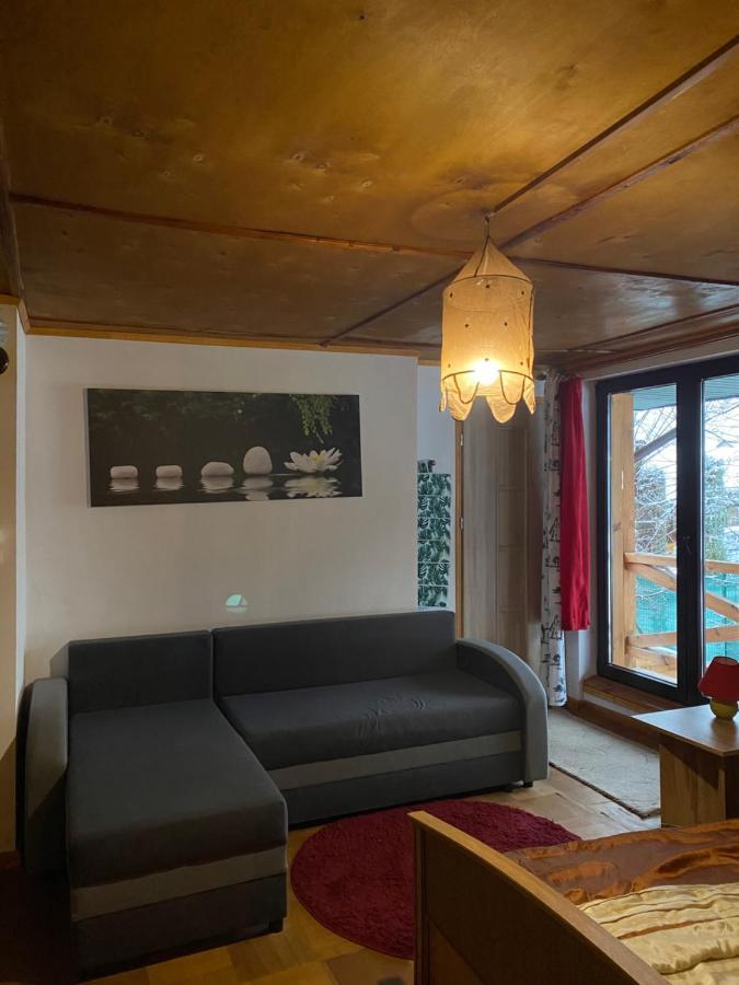 Hacjenda - Domek Caloroczny Krasnobród Exteriör bild