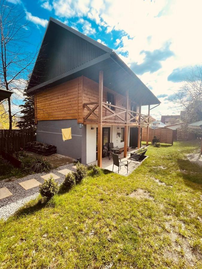 Hacjenda - Domek Caloroczny Krasnobród Exteriör bild